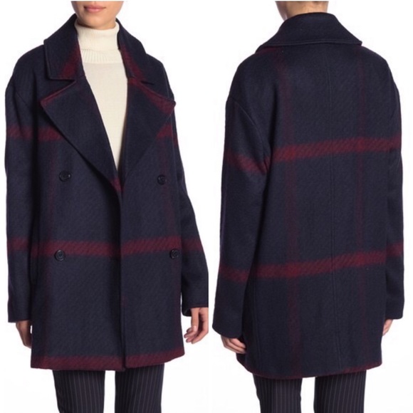 Tommy Hilfiger Jackets & Blazers - Tommy Hilfiger Oversized Plaid Coat